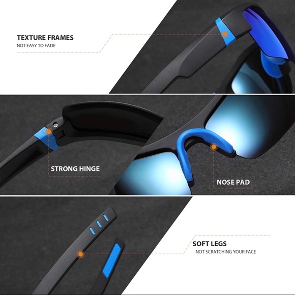 Polarized Sports Sunglasses - Picture 5 of 7